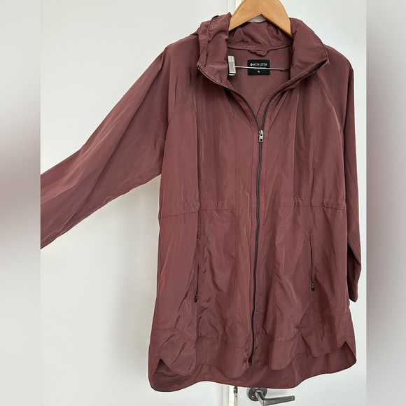 Athleta Drip Drop Jacket Purple - Picture 5 of 6